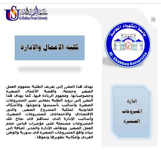 Small business management
